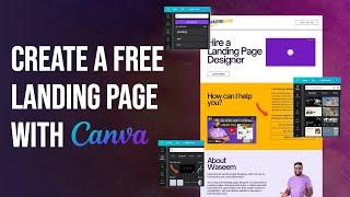 How to Create a Landing Page With Canva