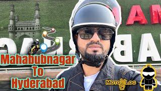 mahabubnagar to hyderabad️| motovlog|long ride|mahabubnagar to hyderabad bike ride|mahabubnagar