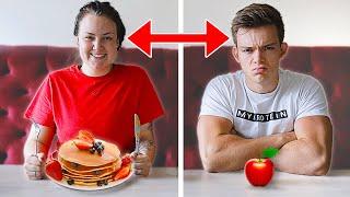 I Swapped Diets With My Sister For a Day (bad idea)