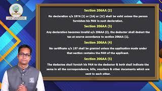 Brief Discussion On Section 206AA Requirement to Furnish Permanent Account Number #shorts #sec206aa