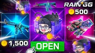 INSANE RAINGG CASE OPENING SESSION! (Rain.gg Promo Code 2024)