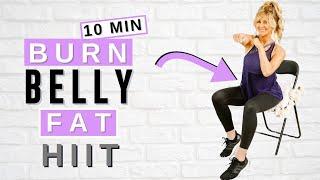 10 Minute Seated Abs Workout For Women Over 50 At Home  Burn Belly Fat FAST!