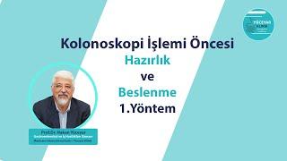 Kolonoskopi İşlemi Öncesi Hazırlık ve Beslenme - 1.Yöntem | Prof. Dr. Hakan Yüceyar