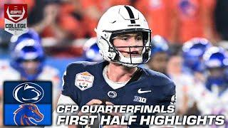 CFP Quarterfinal HALFTIME HIGHLIGHTS: Penn State Nittany Lions vs. Boise State Broncos | ESPN CFB