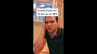 Create Digital Art To Sell As An NFT?#Shorts