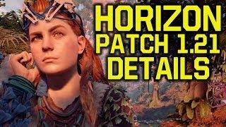 Horizon Zero Dawn Patch 1.21 - WHAT DOES IT DO (Horizon Zero Dawn Update - Horizon Zero Dawn 1.21)