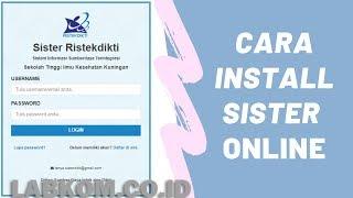 Install Aplikasi SISTER Online di VirtualBox - Labkom co id
