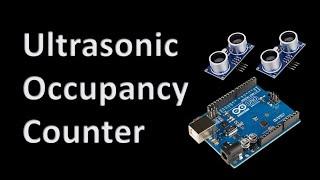 Ultrasonic occupancy counter to maintain social distancing with Arduino and HC-SR04