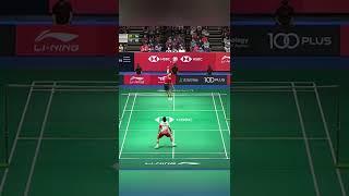 Anthony Sinisuka Ginting amazing defense vs Loh Kean Yew MS SF singapore open 2022