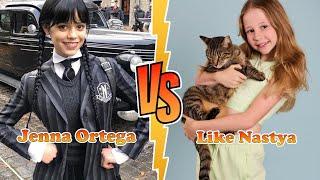 Jenna Ortega (WEDNESDAY) VS Like Nastya Transformation 2024  From Baby To Now