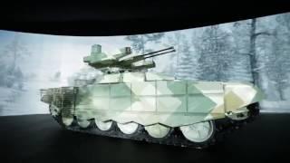 UralVagonZavod | BMPT-72 Terminator 2 AFV | 3D Mapping Presentation & Simulation