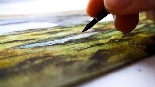 Transform UGLY watercolor paintings FAST with this trick!