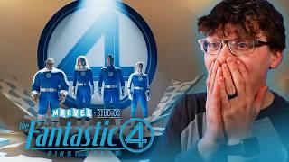 THE FANTASTIC FOUR FIRST STEPS Official Teaser REACTION!