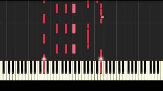 Wednesday (Full version) - Bloody Mary [Piano Tutorial] (Synthesia)