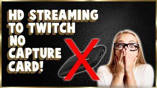 PS4 Streaming - No Capture Card! OBS!