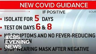 CDC relaxes COVID-19 guidelines