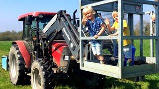 Tractor Riding Adventure - Family Fun on the Farm!