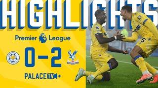 Mateta dances ROUND THE KEEPER  | Leicester 0-2 Crystal Palace | PREMIER LEAGUE HIGHLIGHTS