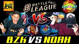 Beyblade Burst Turbo App - BZK vs LeftBurst : Battle League!