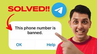 Telegram BANNED Phone Number SOLUTION