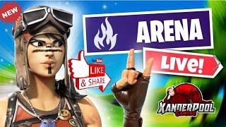 LIVE! DUO ARENA WITH BEN RITT GRINDING TO 10k POINTS! SEASON 7 #FORTNITE #ROADTO5K