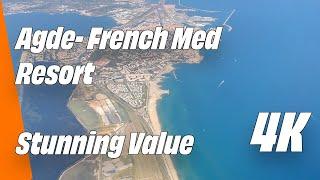 Cap d'Agde. The South of France on a budget ! 4K Tour of Agde by the Sea