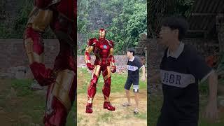 He rescues his brother Iron man #shorts TikTok