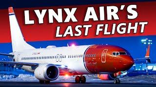 Flying on Lynx Air's Final Flight