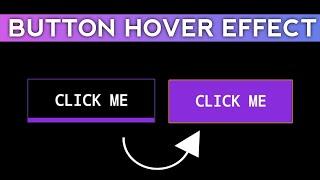 Create Stunning Button Hover Effects with HTML & CSS | Easy Tutorial 