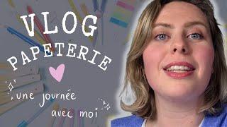 VLOG Papeterie - Une journée avec moi à Bruxelles (sous la neige en *MARS* !) ️️