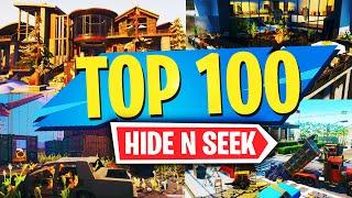 TOP 100 Best HIDE AND SEEK Creative Maps In Fortnite | Fortnite Hide and Seek Map CODES