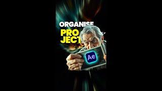 FASTEST Way to Organise Project Files in After Effects!