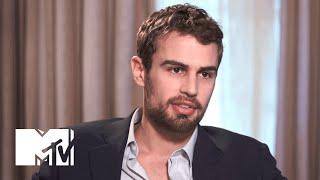 Theo James Talks About Sex Scenes w/ Shailene Woodley in ‘Insurgent’ | MTV News