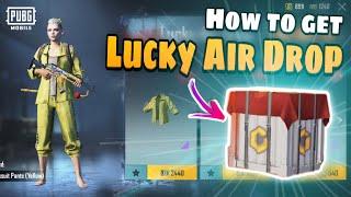 How To Get Pubg Mobile Lucky Air Drop | Tips & Tricks