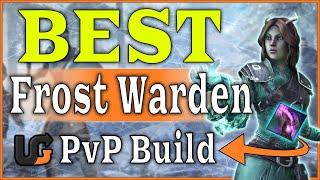 ZOS BUFFED WARDEN!?! ESO magicka warden pvp build - Update 43