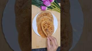 Sweet stuffed Paratha/Coconut with Jaggery stuffed Roti/ #roti #shorts #trending #ytshorts #paratha