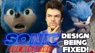 Sonic The Hedgehog Movie Design Being Fixed!