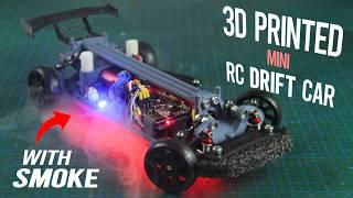 Build a 3D Printed Arduino RC Drift Car with Smoke Effect!