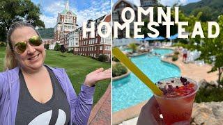 Omni Homestead Resort (we love this place!) // Lazy River, Property Tour & Renovation Updates!