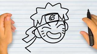 HOW TO DRAW NARUTO | Naruto | Step by Step Simple and Easy