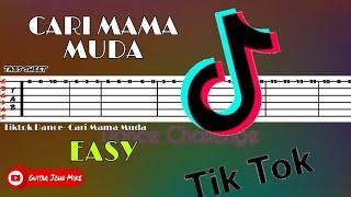 Cari Mama Muda- Tiktok Dance (GUITAR TUTORIAL)