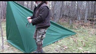 Make A Tent With Floor From A Tarp