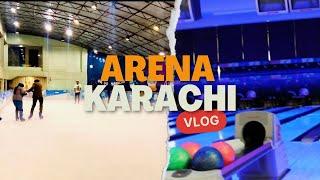 ARENA KARACHI WALKAROUND | ARENA SPORTS CLUB VLOG | ARENA KARACHI