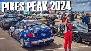 What it's like at the finish line of Pikes Peak!