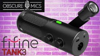 The New XLR/USB Combo King?  The Fifine Amplitank Tank3 - Dynamic End Address Microphone