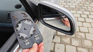 How to Replace Side Mirror Glass - Astra H