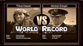 Command & Conquer Generals Zero Hour Generals Challenge (Hard) Speedrun: Stealth vs Airforce 3:20 WR