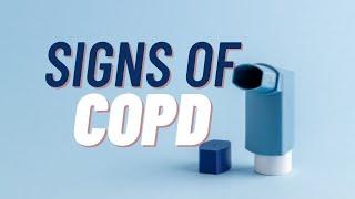 What is copd?, Early signs of copd