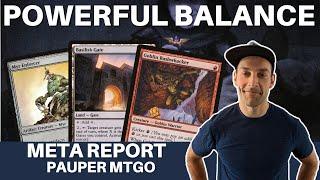 STABLE AND POWERFUL! The MTG Pauper league meta has shaken out and looks balanced and strong!