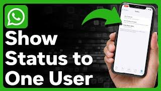 How To Share WhatsApp Status With One Person